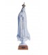 Nossa Senhora de Fátima branca com galão 28 cm