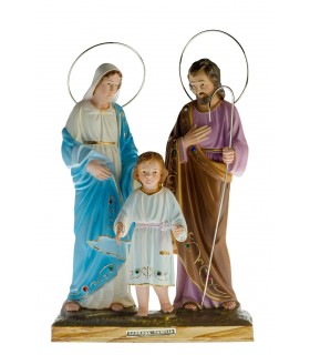 Sagrada Família pintura clássica 20 cm