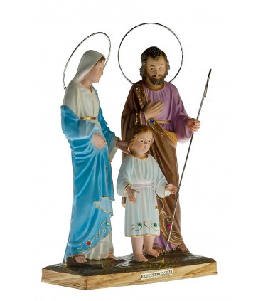 Sagrada Família, pintura clássica, 20cm