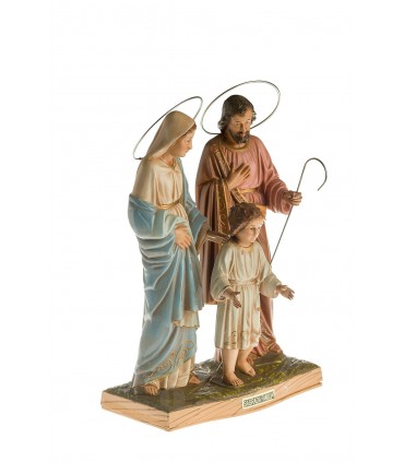 Holy Family, old painting, 25cm