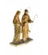 Holy Family, antique golden painting, 30cm