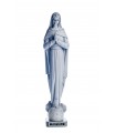 Our Lady of Fatima stylized, gray, with veil, 30cm