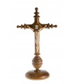 Wooden Cruxifix with Plastic Christ, 30x17cm