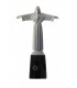 Cristo Rei, branco com cortica, 27 cm
