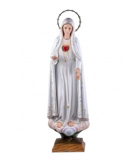 copy of Immaculate Heart of Mary, patina painting, 85 cm