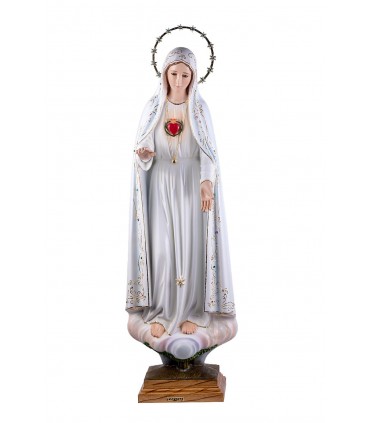 copy of Immaculate Heart of Mary, patina painting, 85 cm