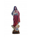 Sagrado Coração de Jesus, pintura especial, 30 cm