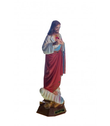 Sagrado Coração de Jesus pintura especial 30 cm