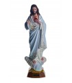 Sagrado Coração de Jesus, pintura branca, 50 cm