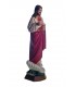 copy of Sacred Heart of Jesus, withe painting, 40cm
