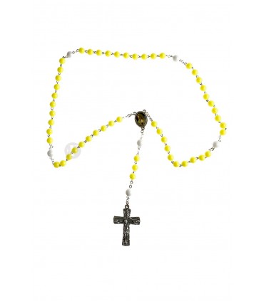 copy of Yellow rosary, 7mm
