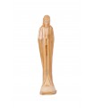 Stylized Our Lady of Fatima, wood painting, 11 cm