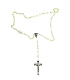 copy of Yellow rosary, 7mm