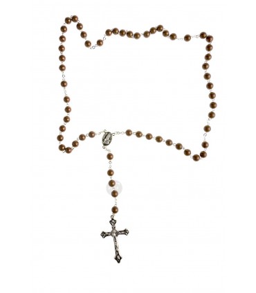 copy of Yellow rosary, 7mm