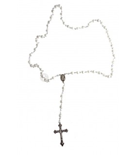 copy of Imitation pearls rosary, 4,5mm