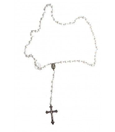 copy of Imitation pearls rosary, 4,5mm