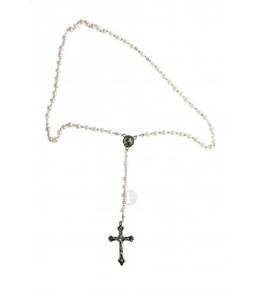 copy of Imitation pearls rosary, 4,5mm