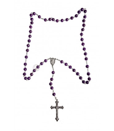 copy of Yellow rosary, 7mm