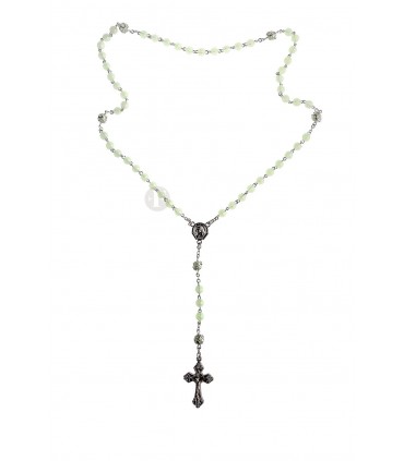 copy of Yellow rosary, 7mm