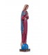 Stylized Our Lady of Fatima, granite painting with veil, 30 cm