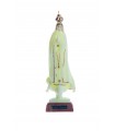 Nossa Senhora de Fátima, luminosa com galão 12 cm