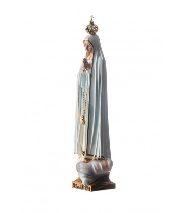 Nossa Senhora de Fátima, Capelinha, 15 cm, Azul