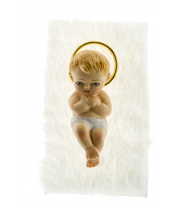 Menino Jesus, pintura clássica, 7 cm