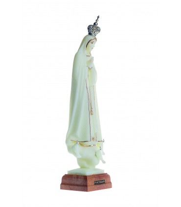 Nossa Senhora de Fátima, luminosa com galão 23 cm