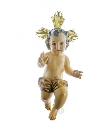 Menino Jesus, pintura clássica, 35 cm