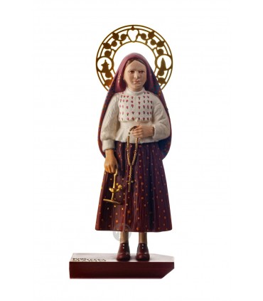SAINT JACINTA MARTO - classic painting, 15cm