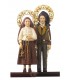 Sacred Shepherds of Fatima, classic painting, 16cm