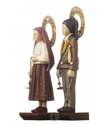 Sacred Shepherds of Fatima, classic painting, 16cm