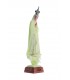 Our Lady of Fatima, bright, cristal eyes, 23 cm