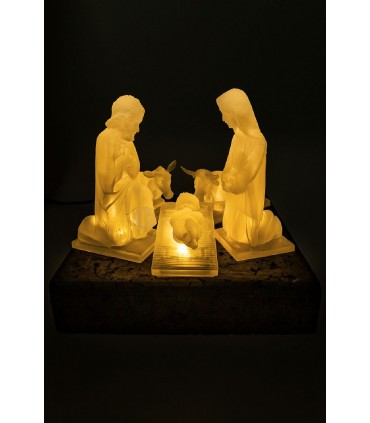 Electric Nativity scene, 20 cm