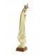 Nossa Senhora de Fátima, luminosa, olhos cristal 35 cm