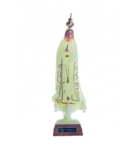 Nossa Senhora de Fátima luminosa 12 cm
