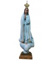 Our Lady of Fatima, Blue, cristal eyes, 65 cm