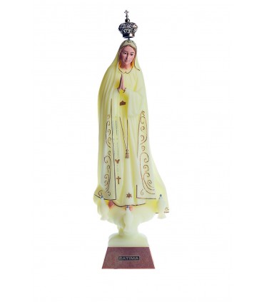Nossa Senhora de Fátima luminosa 28 cm