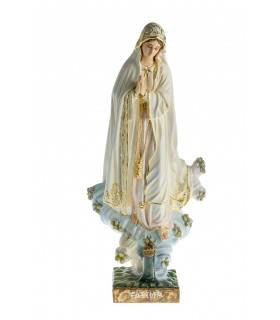 Nossa Senhora de Fátima Azinheira madeira 30 cm