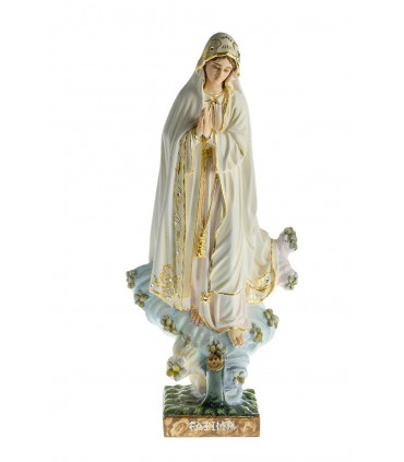 Nossa Senhora de Fátima Azinheira madeira 30 cm