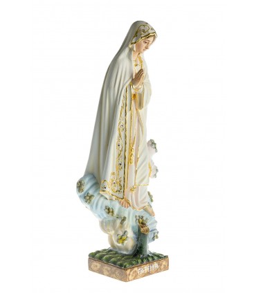 Our Lady of Fatima, Azinheira, in wood, 30 cm