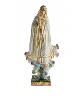 Nossa Senhora de Fátima Azinheira madeira 37 cm