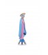 Our Lady of the Road, blue with braid, 9cm