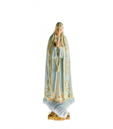 Nossa Senhora de Fátima Capelinha madeira 30 cm