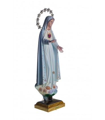 Imaculado Coração de Maria, pintura clássica, 55 cm