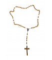 Olive wood rosary, 6mm