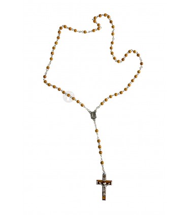 Terço Madeira de Oliveira 4mm