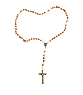 Terço Madeira amarelo 6 mm