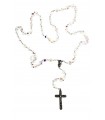 Crystal rosary, scarabe, 10mm