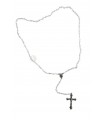 Crystal rosary, transparent, 5mm